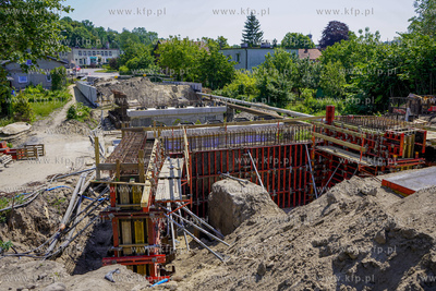 Kolbudy. Modernizacja mostu przy ul. Przemysłowej....