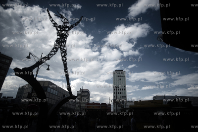 Berlin stolica Niemiec. Nz. Alexander Platz. 20.07.2011...