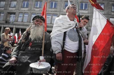 Marsz w obronie telewizji TV Trwam w Warszawie zorganizowany...
