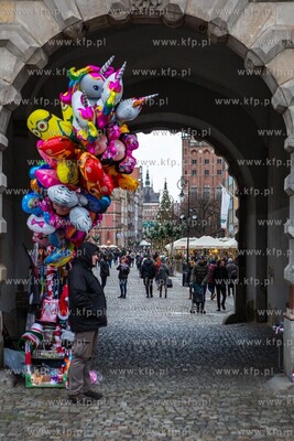 Boże Narodzenie w Gdańsku,  ul. Długa. 7.12.2019...
