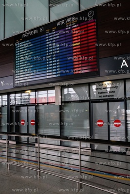 Gdańsk, Port Lotniczy im. Lecha Wałęsy. Z powodu...