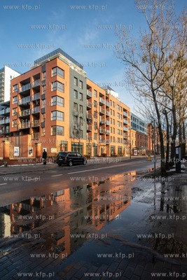 Gdańsk, ul. Wałowa. Inwestycja Bastion Wałowa. 22.01.2021...