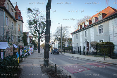 Gdańsk. ul. Batorego  konsulat generalny Federacji...