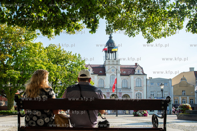 Wejherowo. Rynek w Wejherowie - Plac Jakuba Wejhera....