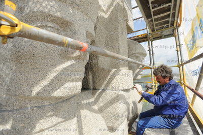 Niecodzienny widok na Westerplatte. Pomnik Obroncow...