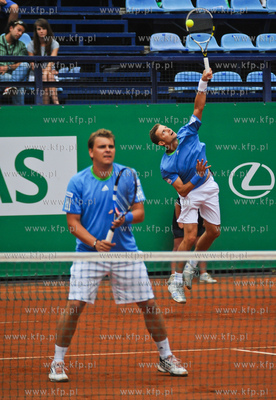 Sopot. Korty SKT. Zawody BNP Paribas Polish Open.
Nz...