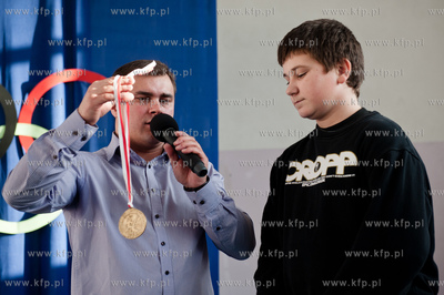 Pruszcz Gdanski. Zespol Szkol nr 2. Spotkanie z Leszkiem...