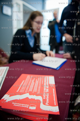 Gdynia. Aula Wyzszej Szkoly Administracji i Biznesu...