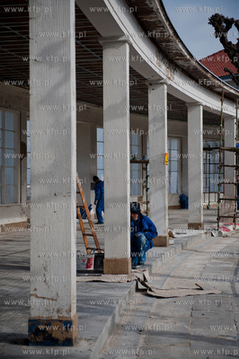 Sopot. Remont generalny arkad przy molo. 
20.03.2012
fot....
