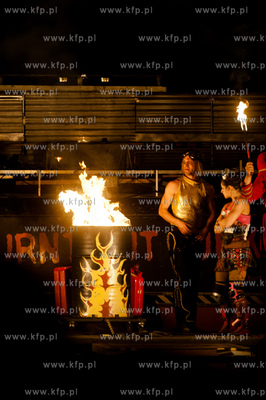 Gdansk. Plac pod Bastionem Zubr. FETA - XVI Miedzynarodowy...