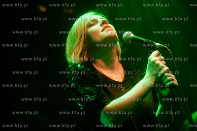 Gdansk. Klub Parlament. Koncert Anny Dabrowskiej promujacy...