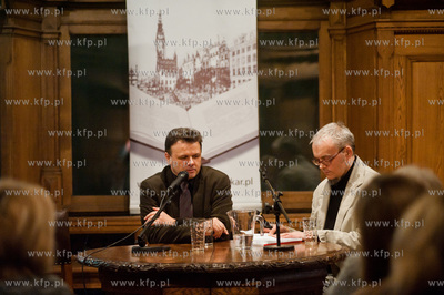 Gdansk. Nadbaltyckie Centrum Kultury. Spotkanie z Adamem...