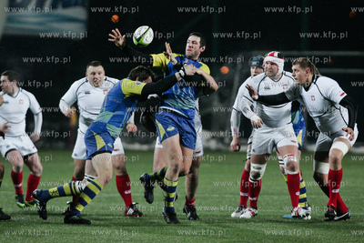 Gdynia. Narodowy Stadion Rugby. Mecz rugby dywizji...