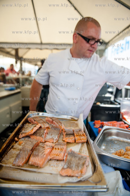 Gdansk. Targ Rybny. Jarmark Dominikanski. Norweski...