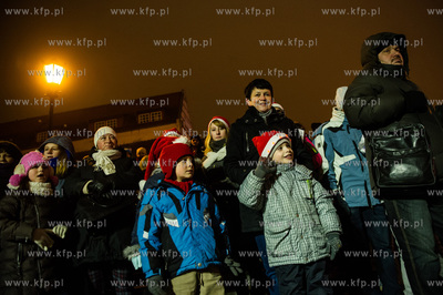 Gdansk. Przywitanie Swietego Mikolaja, parada zaczarowanego...