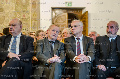 Gdansk. Wielka Sala Wety Ratusza Glownego Miasta. Promocja...