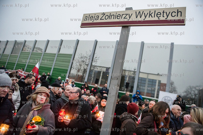 Gdansk. Obchody Dnia Zolnierzy wykletych, alcja pt....