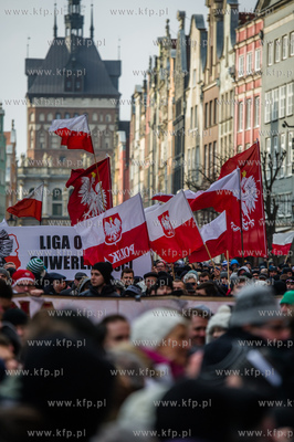 Gdansk. Narodowy Dzien Pamieci Zolnierzy Wykletych....
