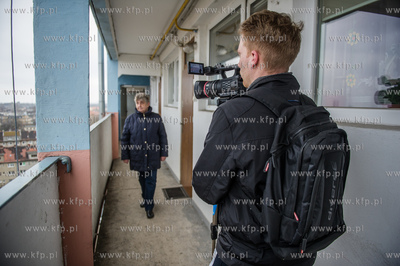 Gdansk. Nowy Port. Kandydaci do Rady Dzielnicy zwiazani...