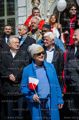 Gdansk. Dlugi Targ. Spotkanie Regionalnego Komitetu...