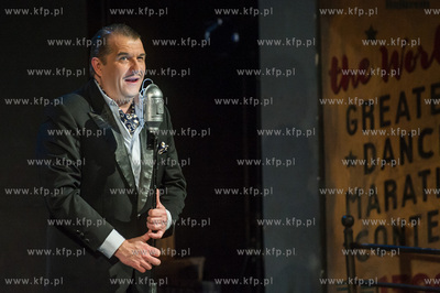 Gdansk. Duza Scena Teatru Wybrzeze. Proba medialna...