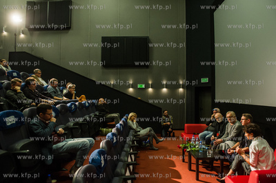 Gdynia. Sala kinowa Goplana Gdyńskiego Centrum Filmowego....