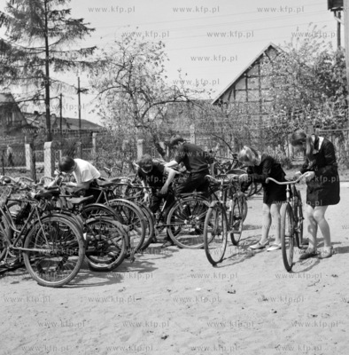 Przyszkolny parking rowerowy. PROSIMY O POMOC W ROZPOZNANIU...