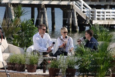 Program rozrywkowy Dzien Dobry TVN powstaje na zywo...