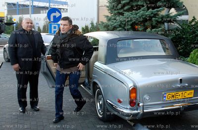 Rumia. W hotelu Faltom Dariusz Michalczewski kreci...