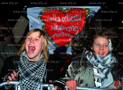 Final XVII WOSP rozpoczal sie w Szczecinie 11.01.2009...