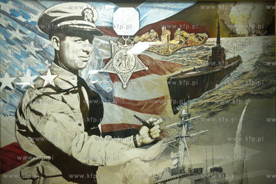 Zatoka Gdanska. Okret Marynarki Wojennej USA, USS RAMAGE...