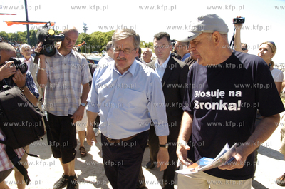 Kolobrzeg
Bronislaw Komorowski, marszalek Sejmu RP...