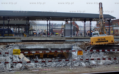 Remont przejścia podziemnego pod Dworcem Głównym...