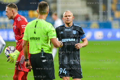 Betclic 1. Liga. Arka Gdynia - Wisła Płock, n/z Dawid...