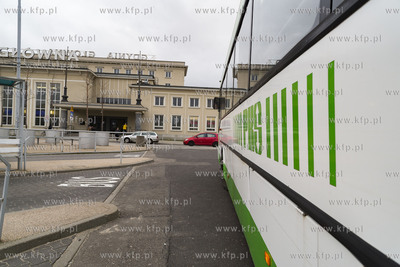 Gdynia. Dworzec Główny, PKS.  27.03.2019 Fot. Anna...