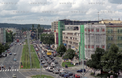 Aleja Grunwaldzka w Gdansku Wrzeszczu. Wrzeszczu, widok...