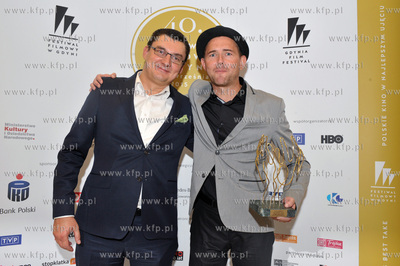 Festiwal Filmowy w Gdyni. Mala gala. Prezes Radia Gdansk...
