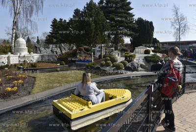 Legoland w Billund, Dania. Park miniatur z klocków...