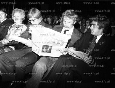 I Festiwal Polskich Filmow Fabularnych. Daniel Olbrychski...