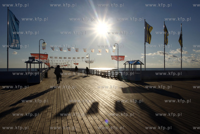 Sopot. Molo. 31.07.2008 fot. Krzysztof Mystkowski /...