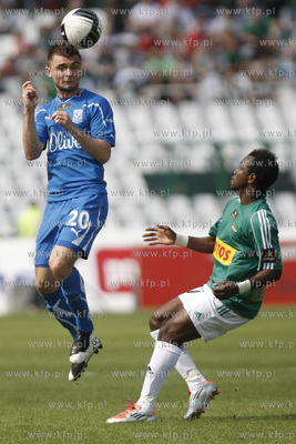 Gdansk. Mecz o mistrzostwo Ekstraklasy. Lechia Gdansk...