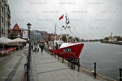 Gdansk. Festiwal Dorsza i Fladry. Nz kuter rybacki,...