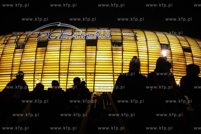 Gdansk.PGE Arena. Mecz towarzyski Polska - Urugwaj....
