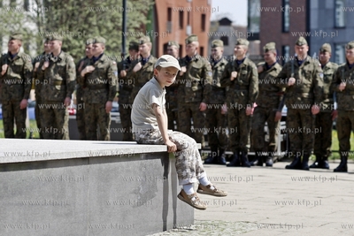 Gdansk, Podwale Staromiejskie. Uroczystoci z okazji...
