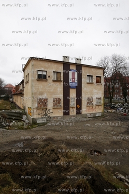 Gdansk.Teren klubu Gedania przy ul. Kosciuszki.
27.12.2013
fot....