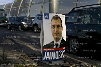 Kampania wyborcza do sejmu i senatu RP. Plakat wyborczy...