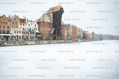 Zima w Gdańsku. Długie Pobrzeże.
09.02.2021
fot....