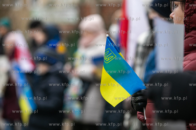 Stand With Ukraine. Pikieta przy Konsulacie Generalnym...
