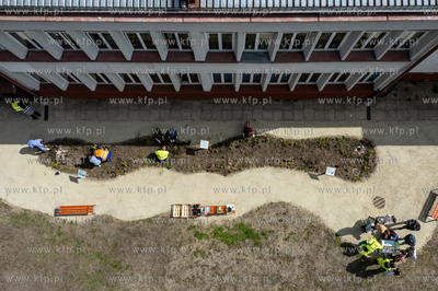 Sopot. Szkoła podstawowa nr. 1. Warsztaty z budowy...