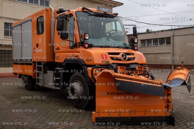 Zajezdnia tramwajowa Wrzeszcz. Pojazd techniczny Mercedes-Benz...